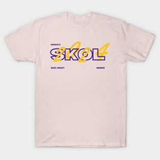 MINESSOTA, WAIT WHAT SKOL VIKINGS T-Shirt